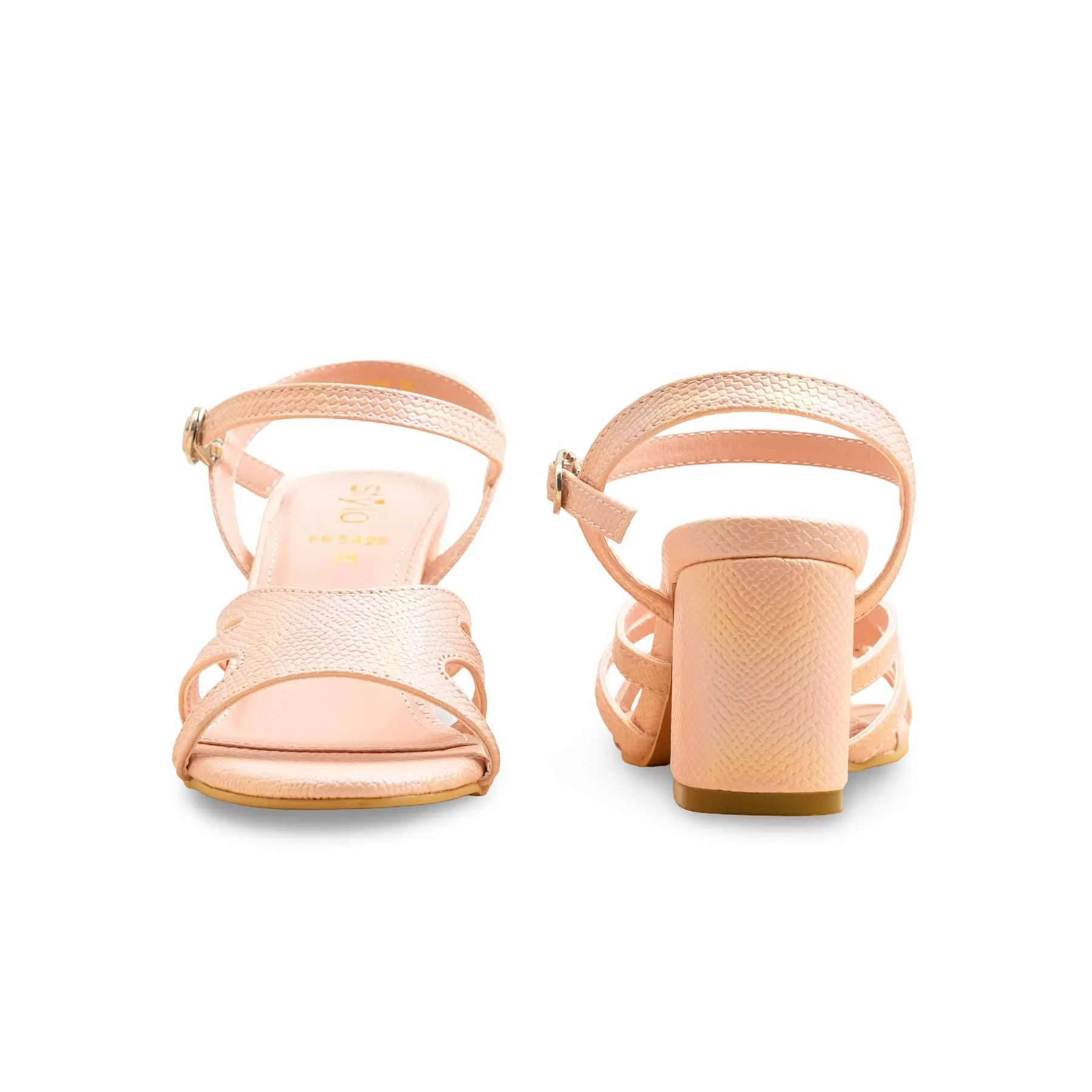 Pink Formal Women Sandal FR5426 Tall Grace Designer Craft