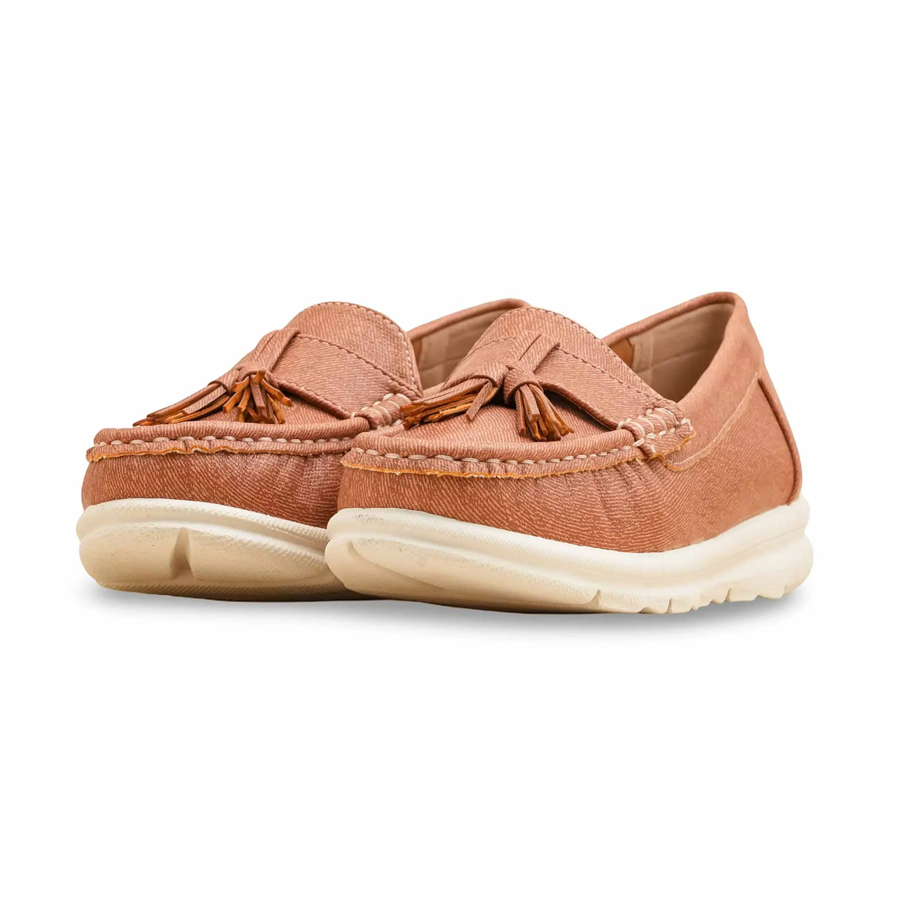 Hidden Walk Pink Moccasin For Women WN4487