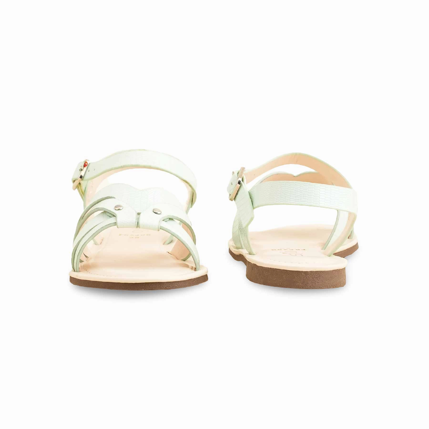 Minimalist Design Versatile Walk PISTAGREEN Formal Women Sandal FR5406