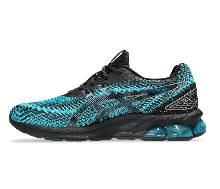 Men's Asics Gel-Quantum 180 7 (Carbon/Lagoon) Breath Points Smooth Lining