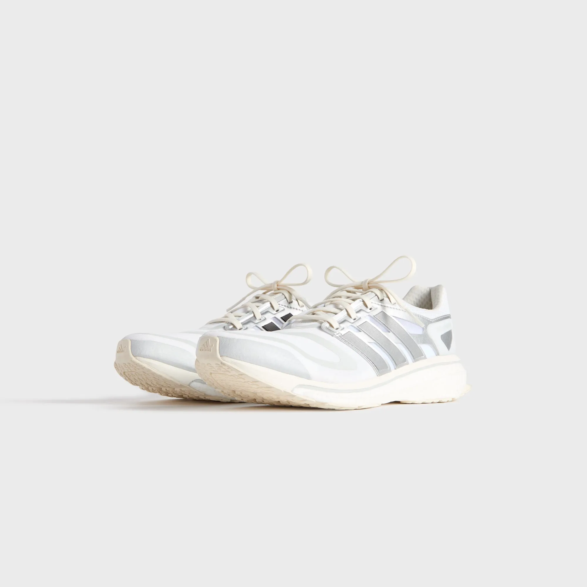 Reinforced Heel Guard Kith for adidas Energy Boost - White / Black / Silver Metallic