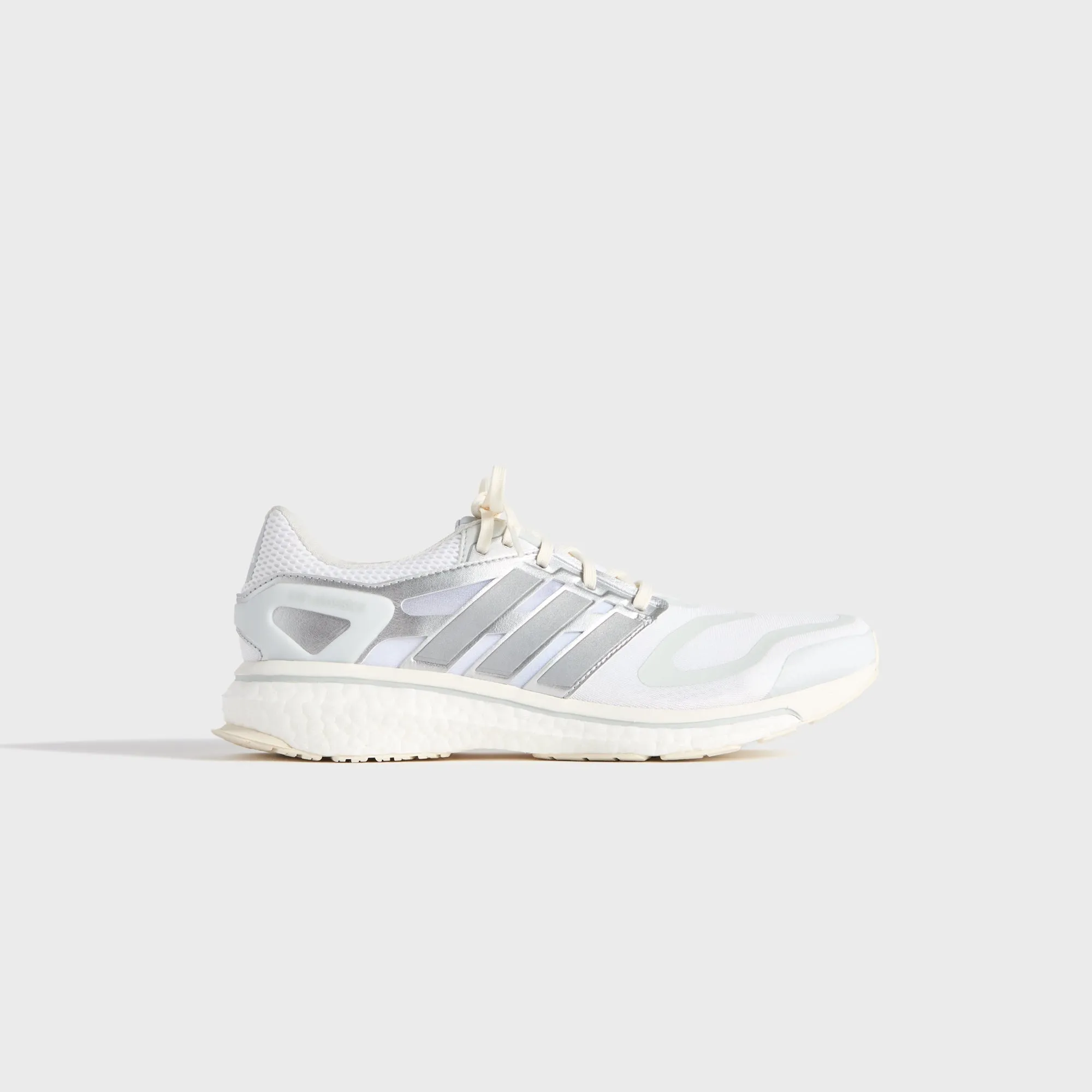 Kith for adidas Energy Boost - White / Black / Silver Metallic Eco Friendly Manufacturing