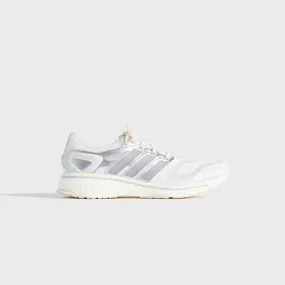 Kith for adidas Energy Boost - White / Black / Silver Metallic Eco Friendly Manufacturing