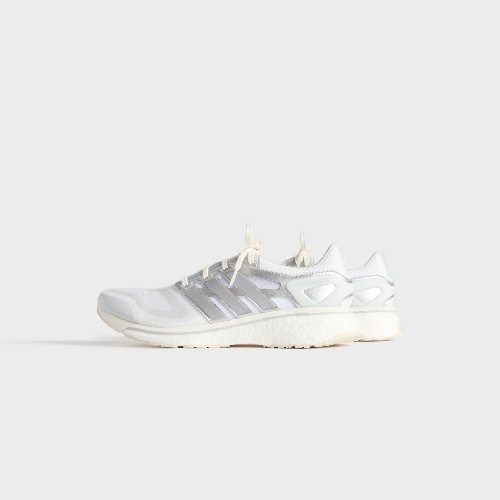 Supportive Heel Kith for adidas Energy Boost - White / Black / Silver Metallic