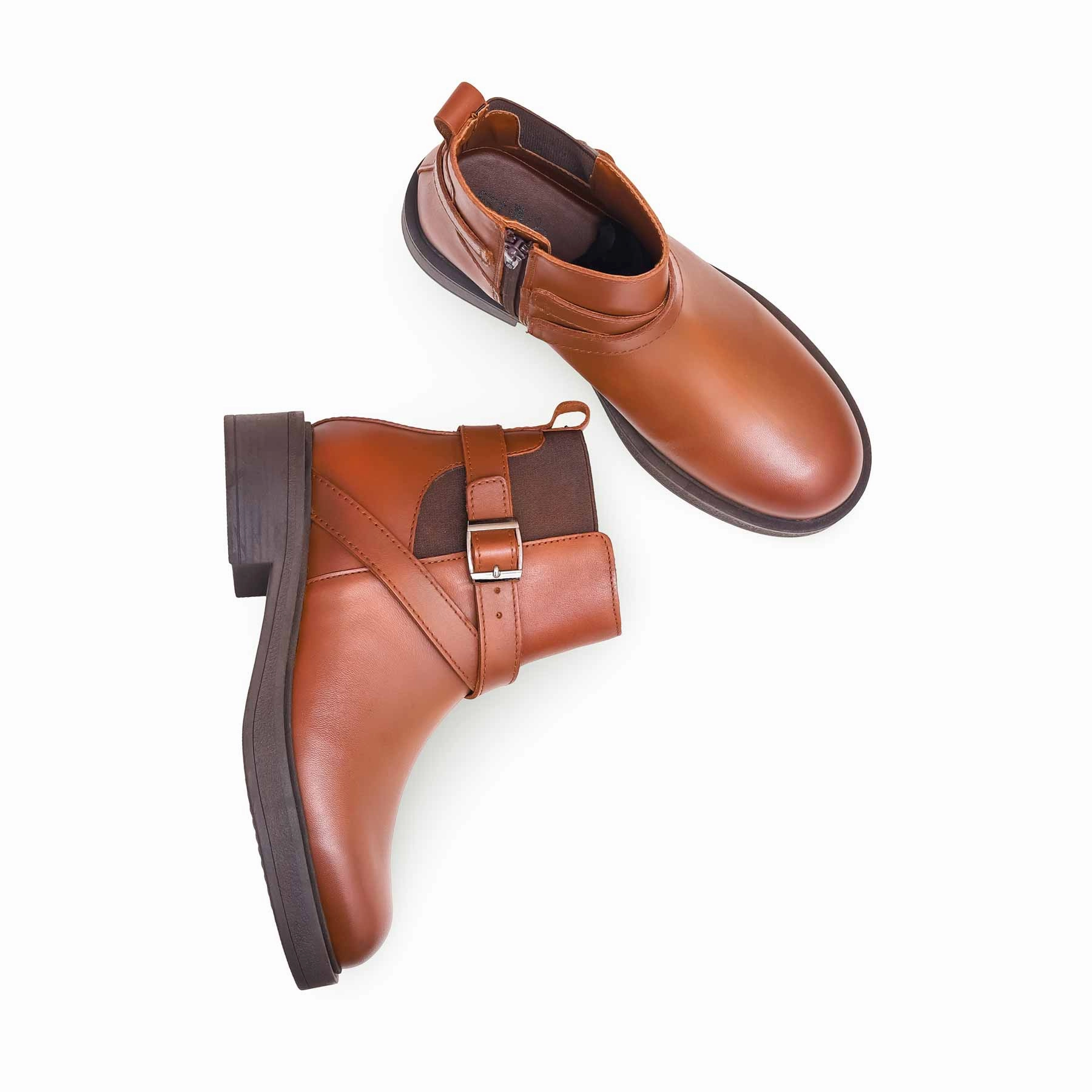 Casual Support Exclusive breathability Mustard Long Shoes WN9020