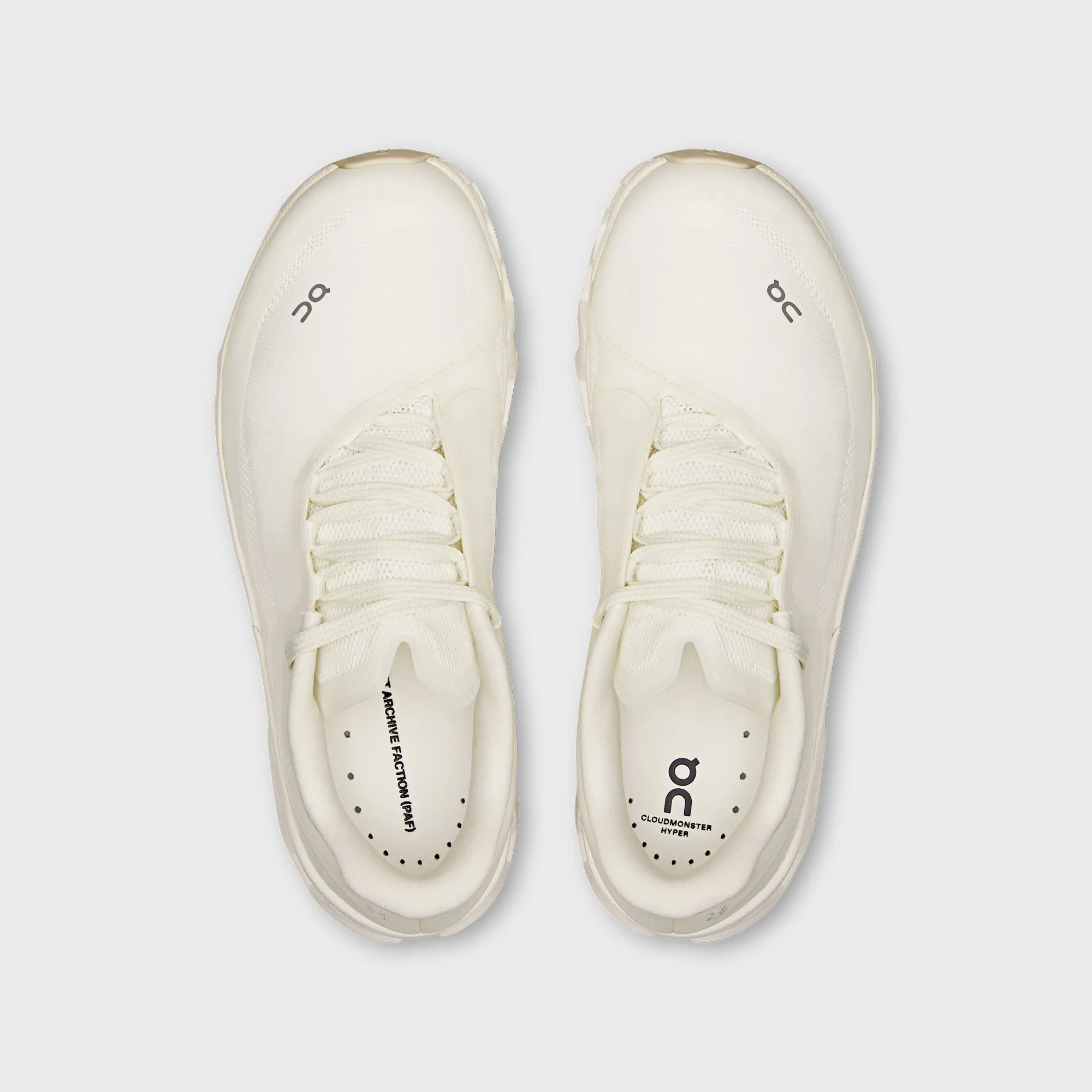 On Running x Post Archive Faction WMNS Cloudmonster Hyper PAF - White Comfortable Upper Material Day To Day