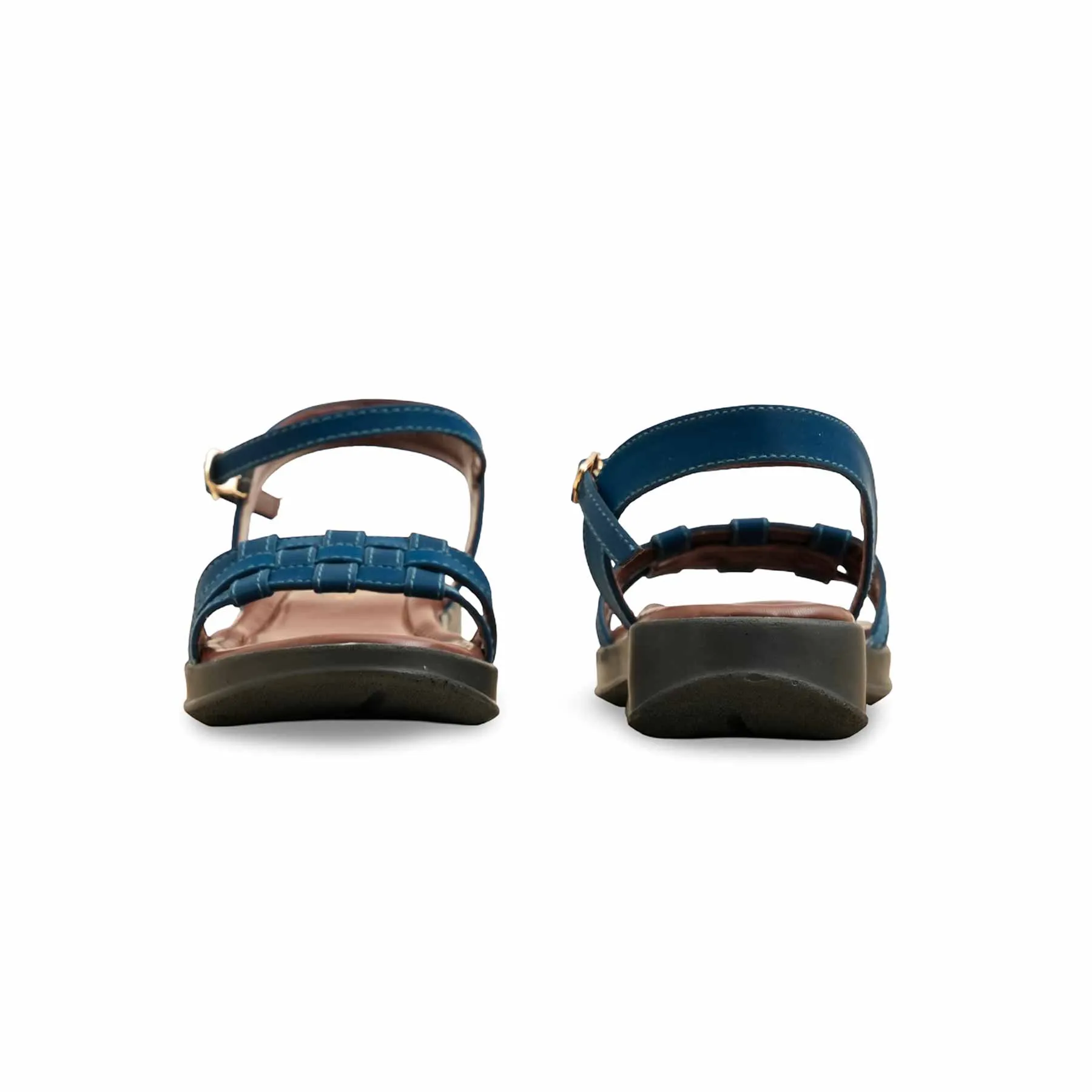 NYC Glow Teal Blue Formal Sandal PU0613