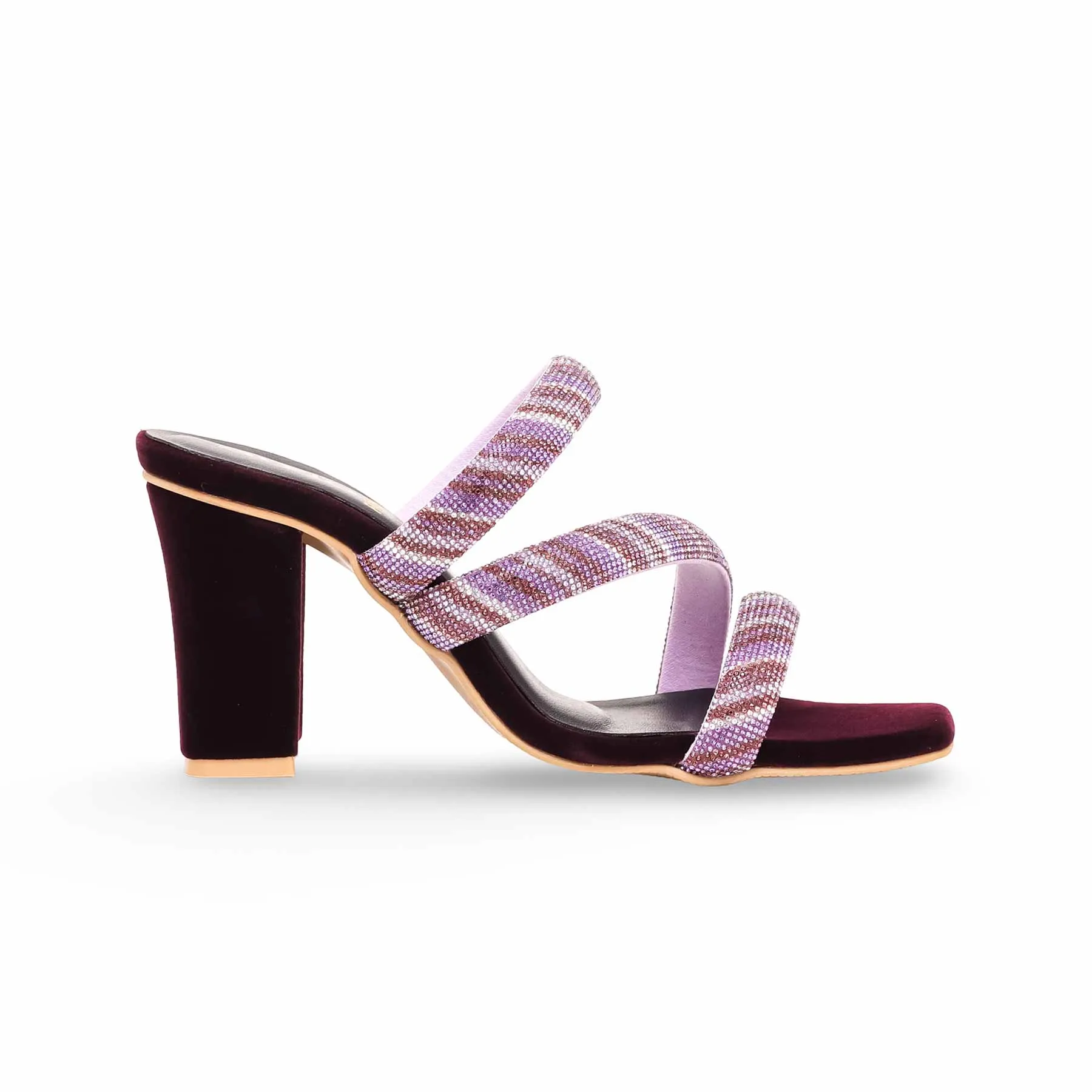 Purple Fancy Slipper FN7865 Comfortable Walk