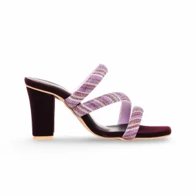 Purple Fancy Slipper FN7865 Comfortable Walk