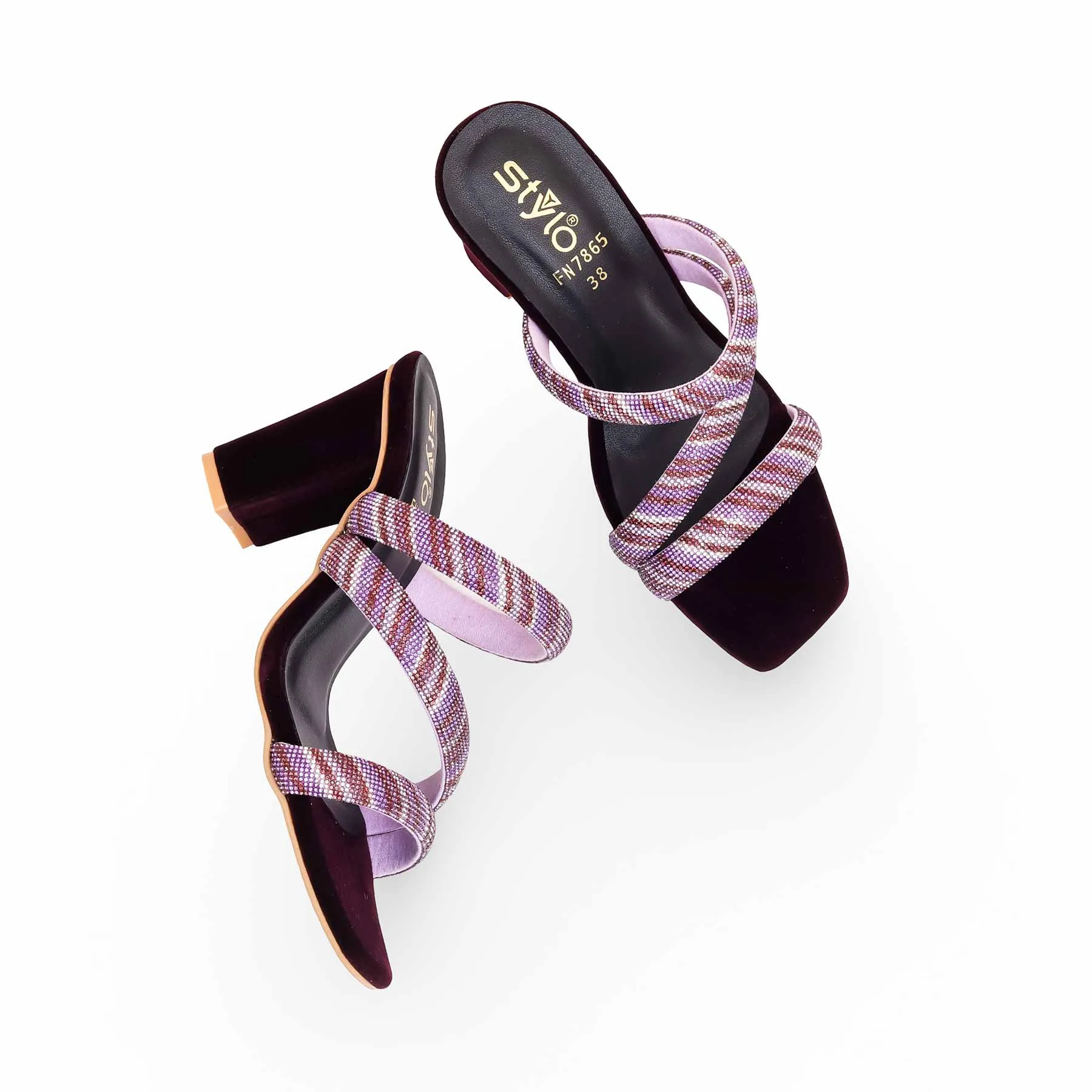 Luxury Appeal Purple Fancy Slipper FN7865