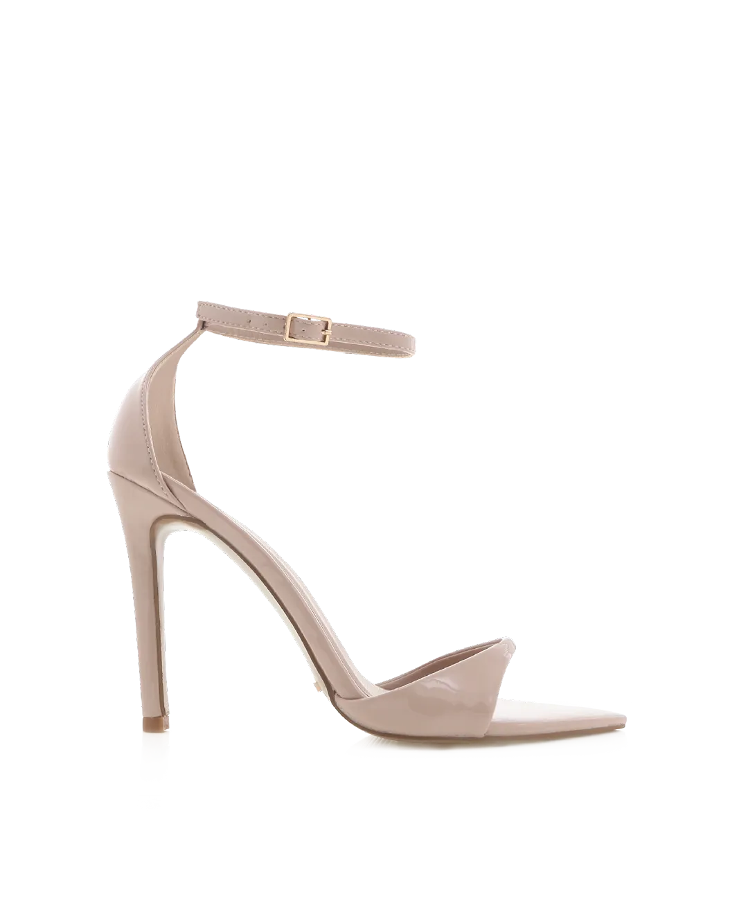 QUEENA - LATTE PATENT Bridal Shoes
