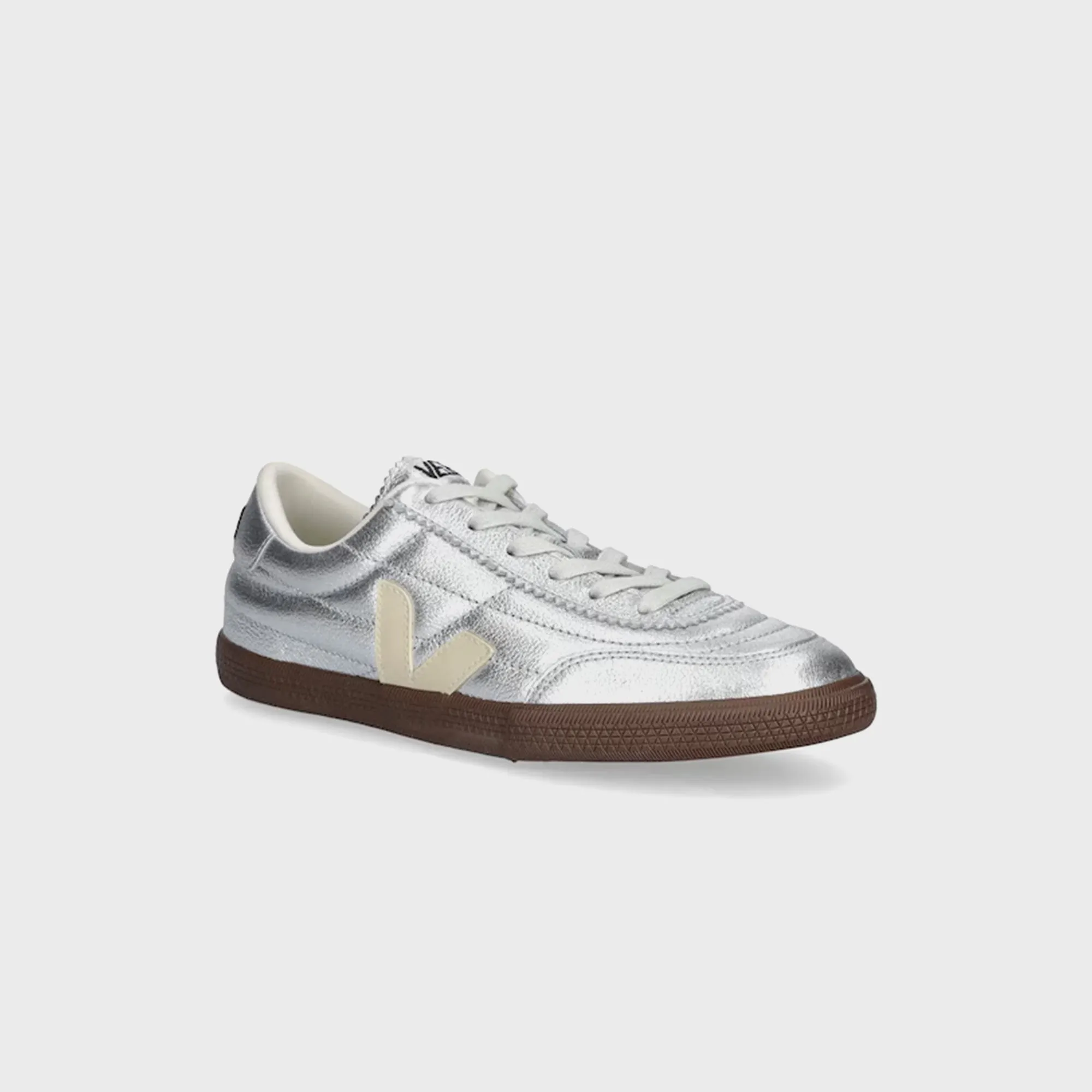 Veja Panenka Bastille - Pierre / Bark / Silver Sporty Appearance