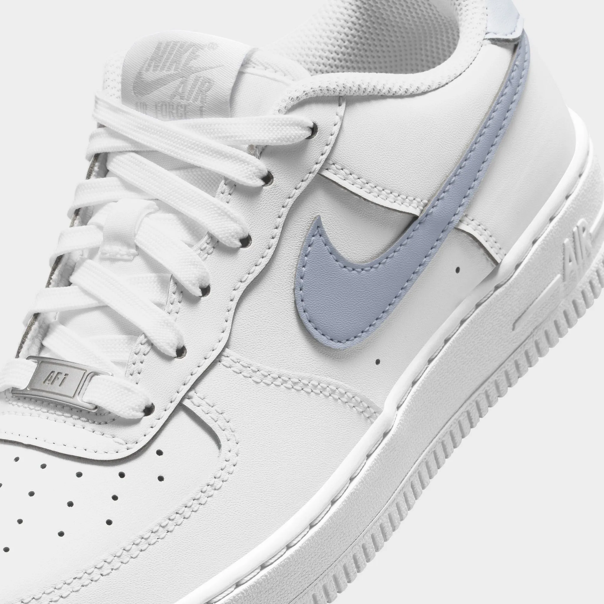 Nike Air Force 1 GS White / Ghost Ergonomic Sole
