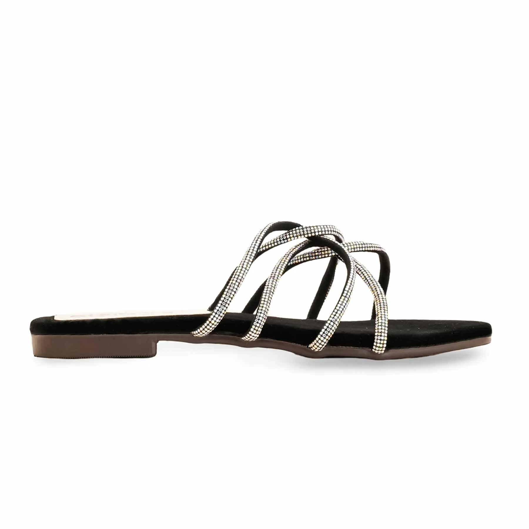 Black Casual Slipper For Ladies CL1972 Beer Fest