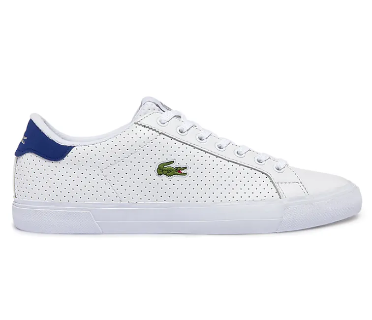 Warm Lining Men's Lacoste Lerond Plus 0722 (White/Blue)