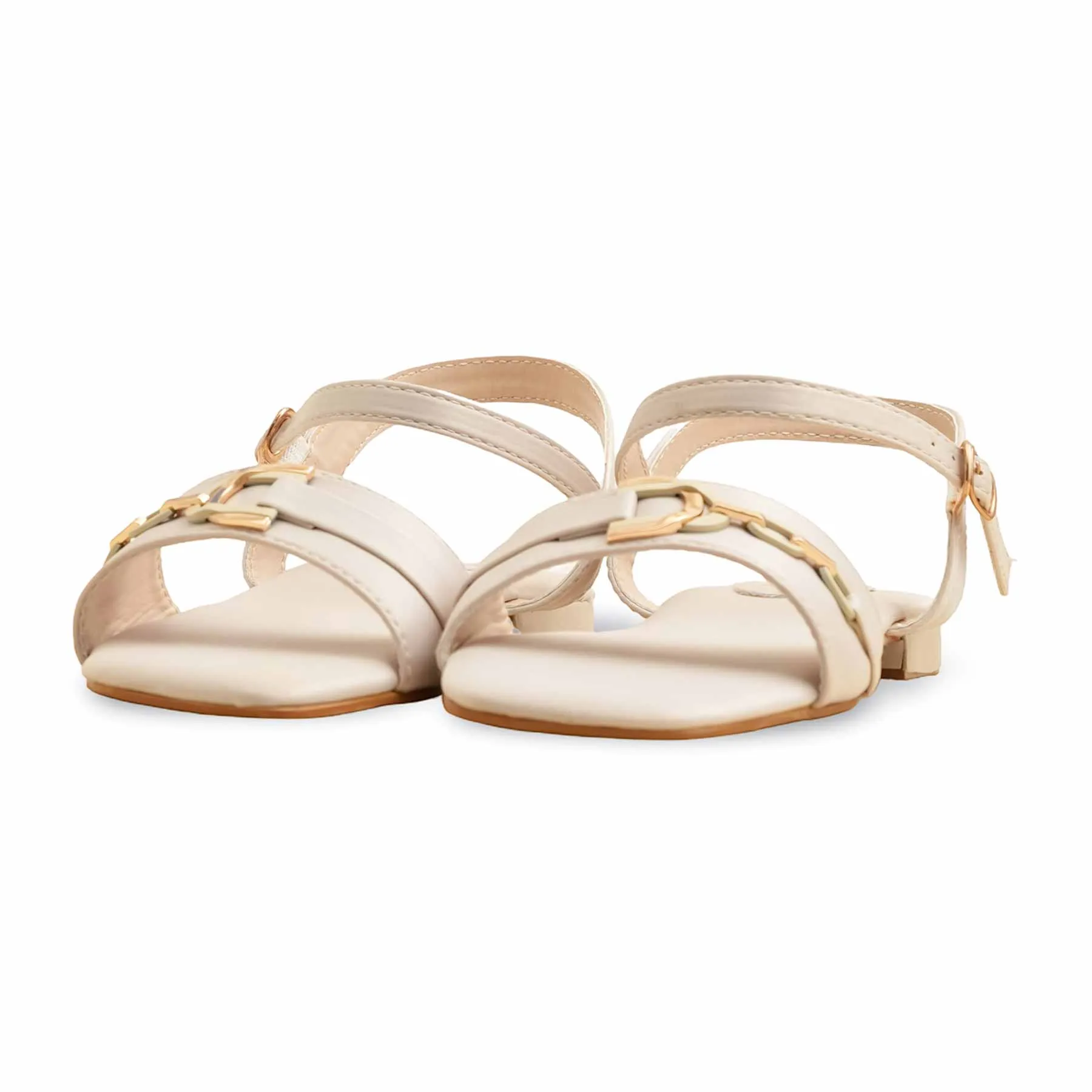 Beach Mood Comfortable Style Fawn Formal Sandal FR5463
