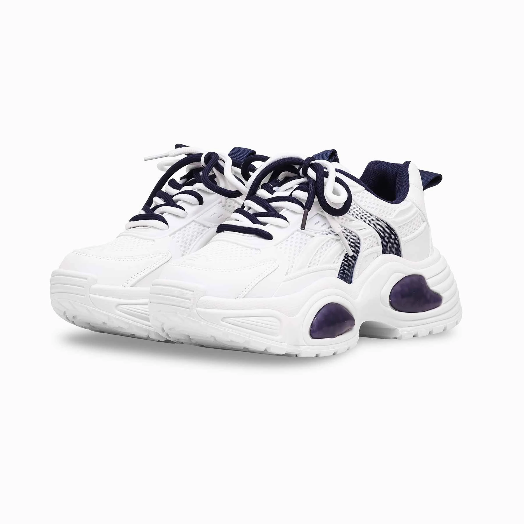 Kick Style Navy Casual Sneaker AT7341