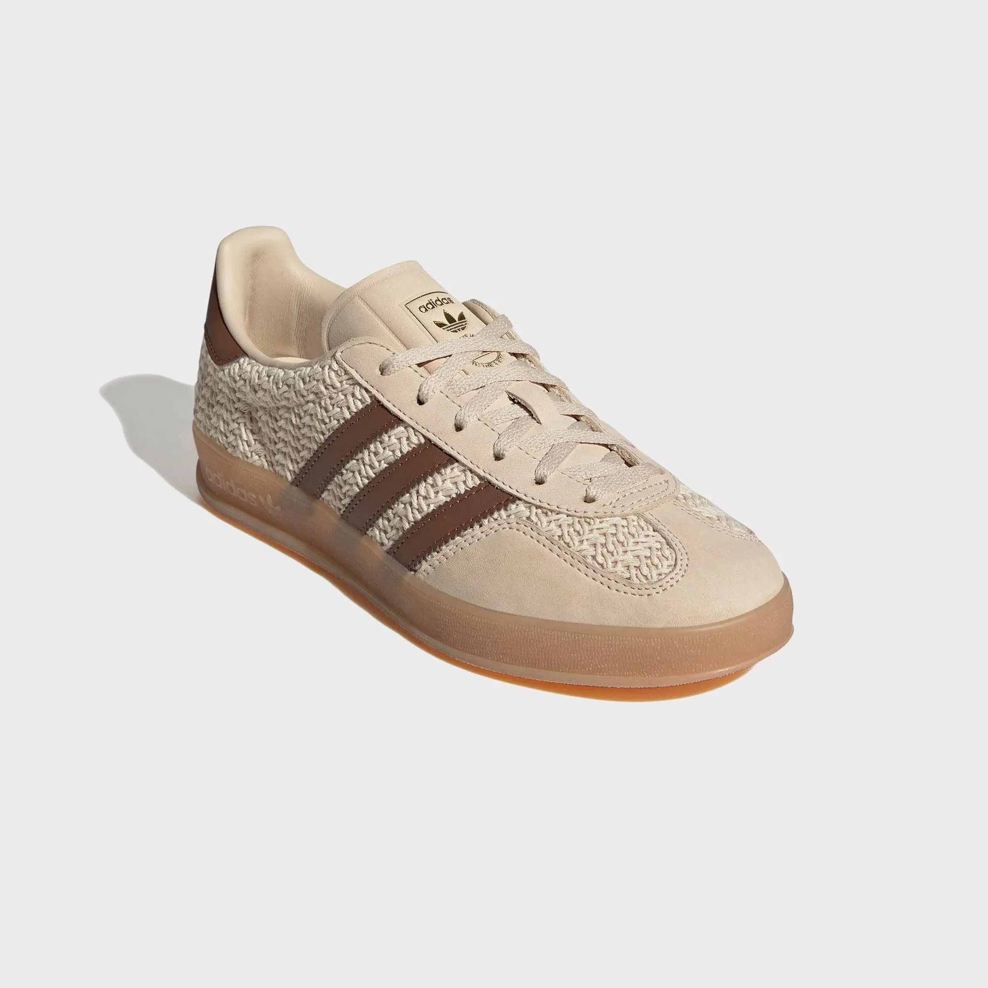 adidas Gazelle Indoor - Sand Strata / Preloved Brown / Gum 3 Cool Streetwear