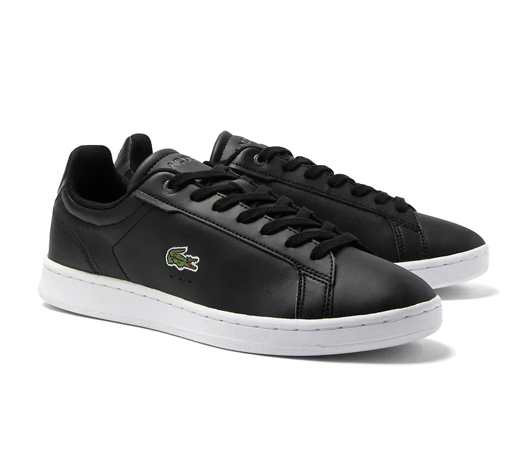 Chill Walk Weather Resistant Coating Men's Lacoste Carnaby Pro BL23 SMA (Black/White)