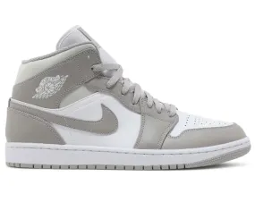 Men's Nike Air Jordan 1 Mid (Linen) Shock Use