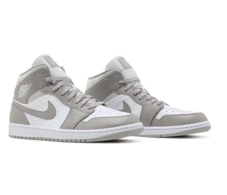 Gym-Friendly Quick   Drying Men's Nike Air Jordan 1 Mid (Linen)