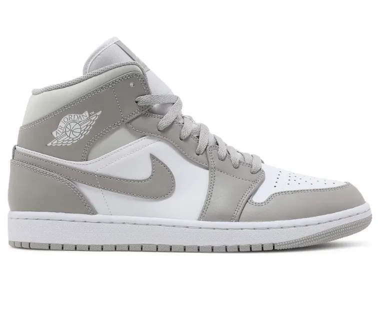 Men's Nike Air Jordan 1 Mid (Linen) Shock Use