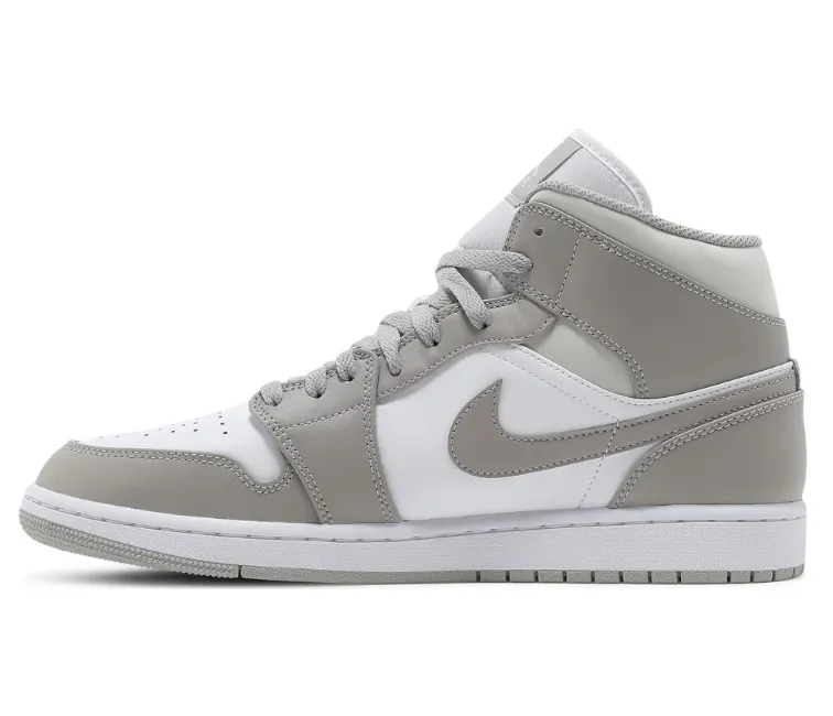 Men's Nike Air Jordan 1 Mid (Linen) All-day Comfort High Performance Fit
