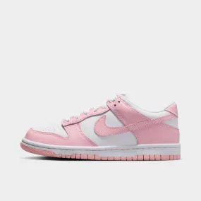 Nike Dunk Low GS White / Medium Soft Pink - White Reinforced Quarter