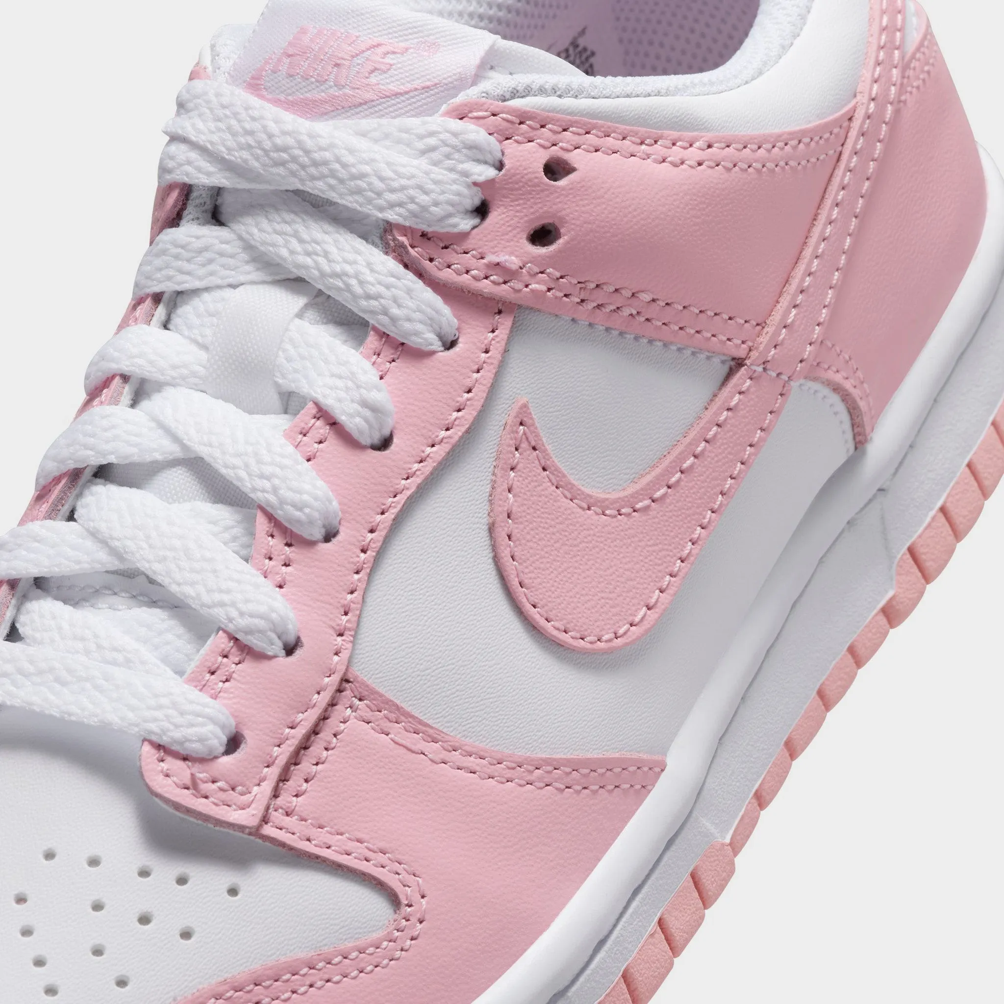 Nike Dunk Low GS White / Medium Soft Pink - White Everyday Appeal