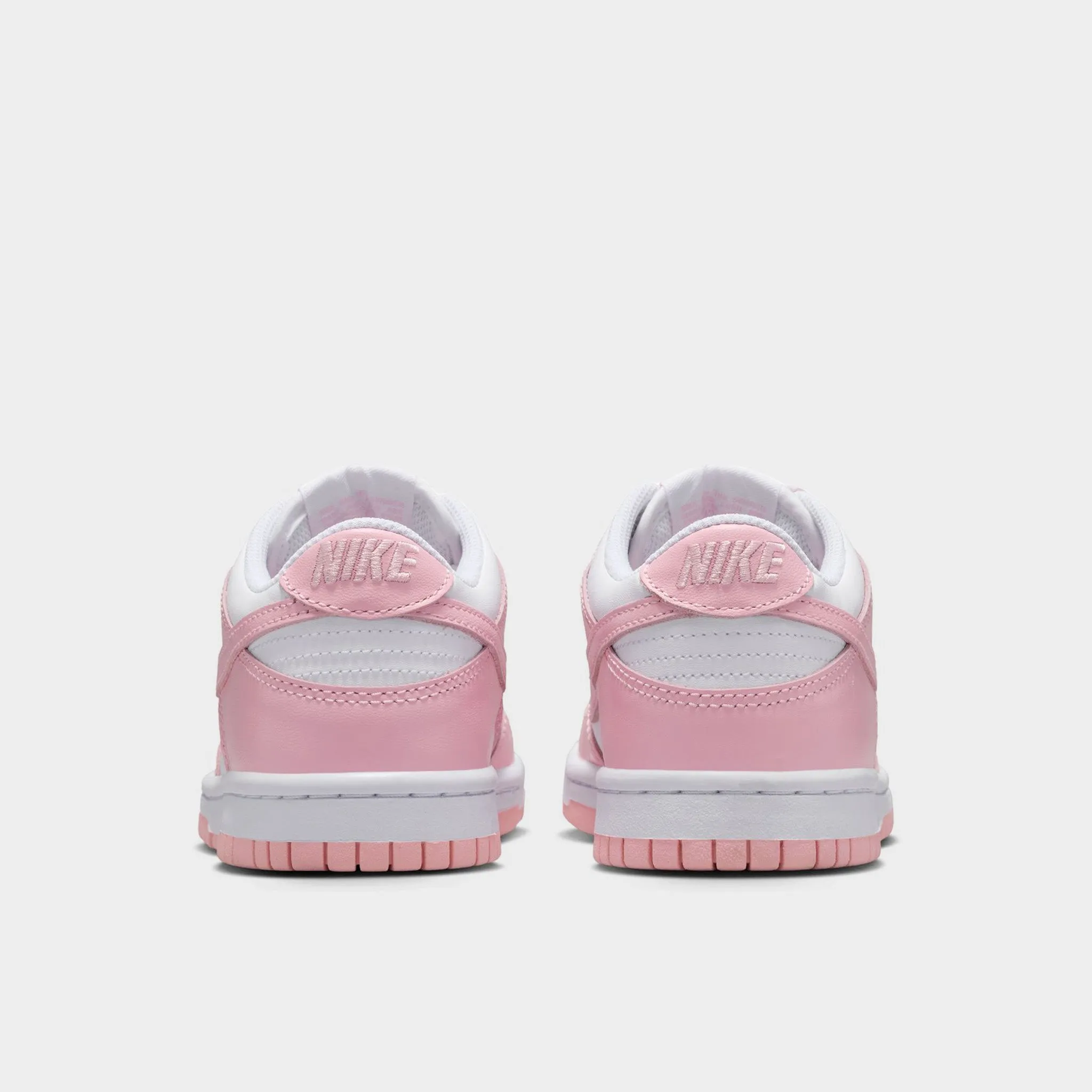 Nike Dunk Low GS White / Medium Soft Pink - White Timeless arch