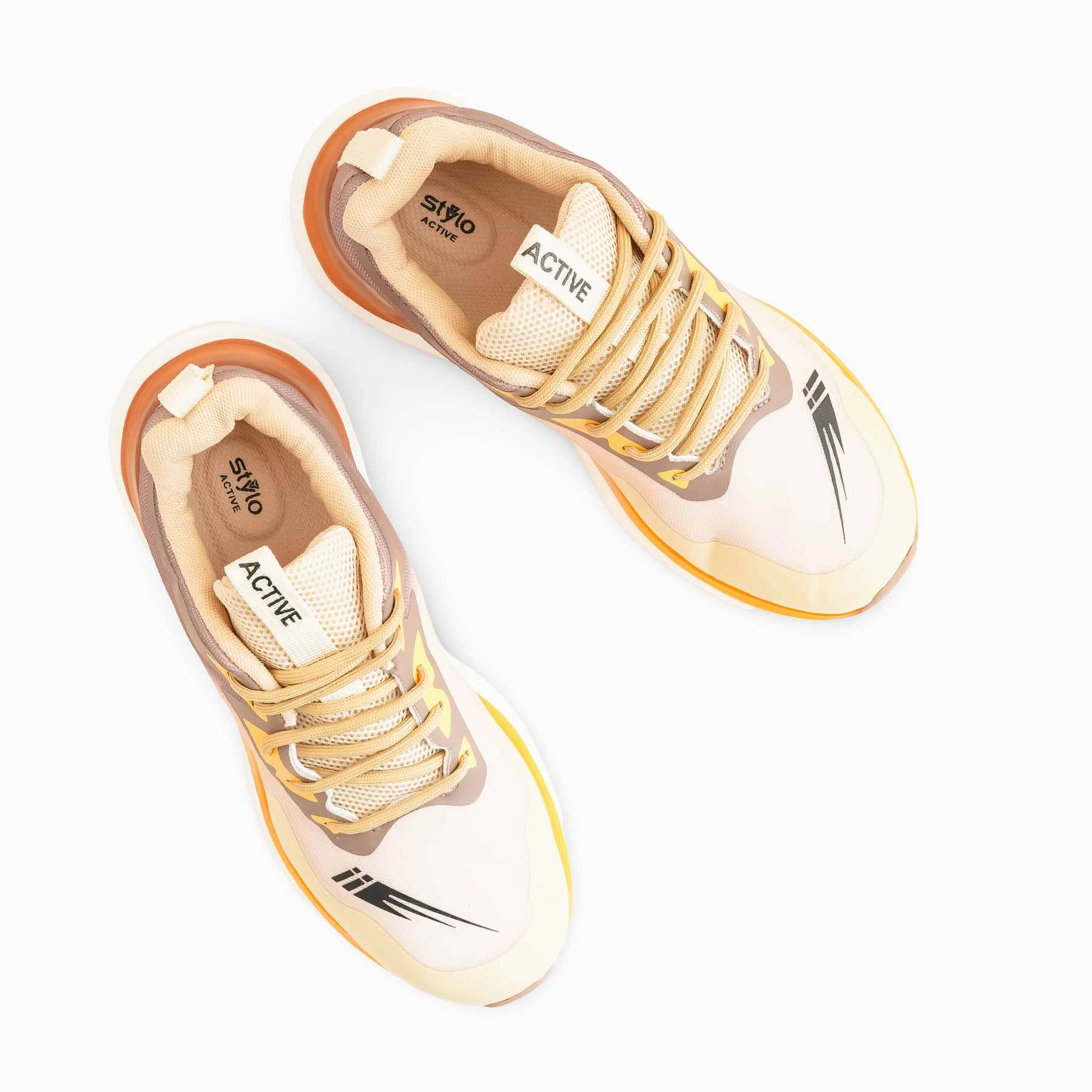 Brown Casual Sneaker AT7352 Tension Balanced Upper Shock dispersion