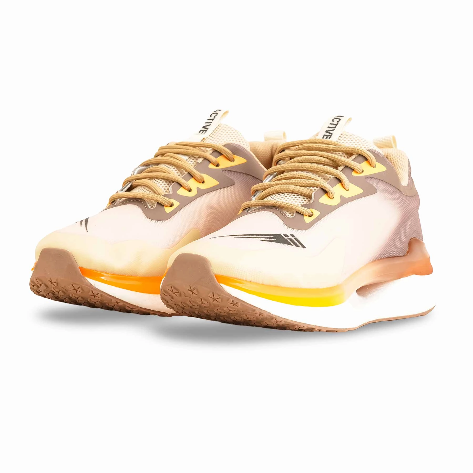 Lightweight Grip Active Wear Brown Casual Sneaker AT7352