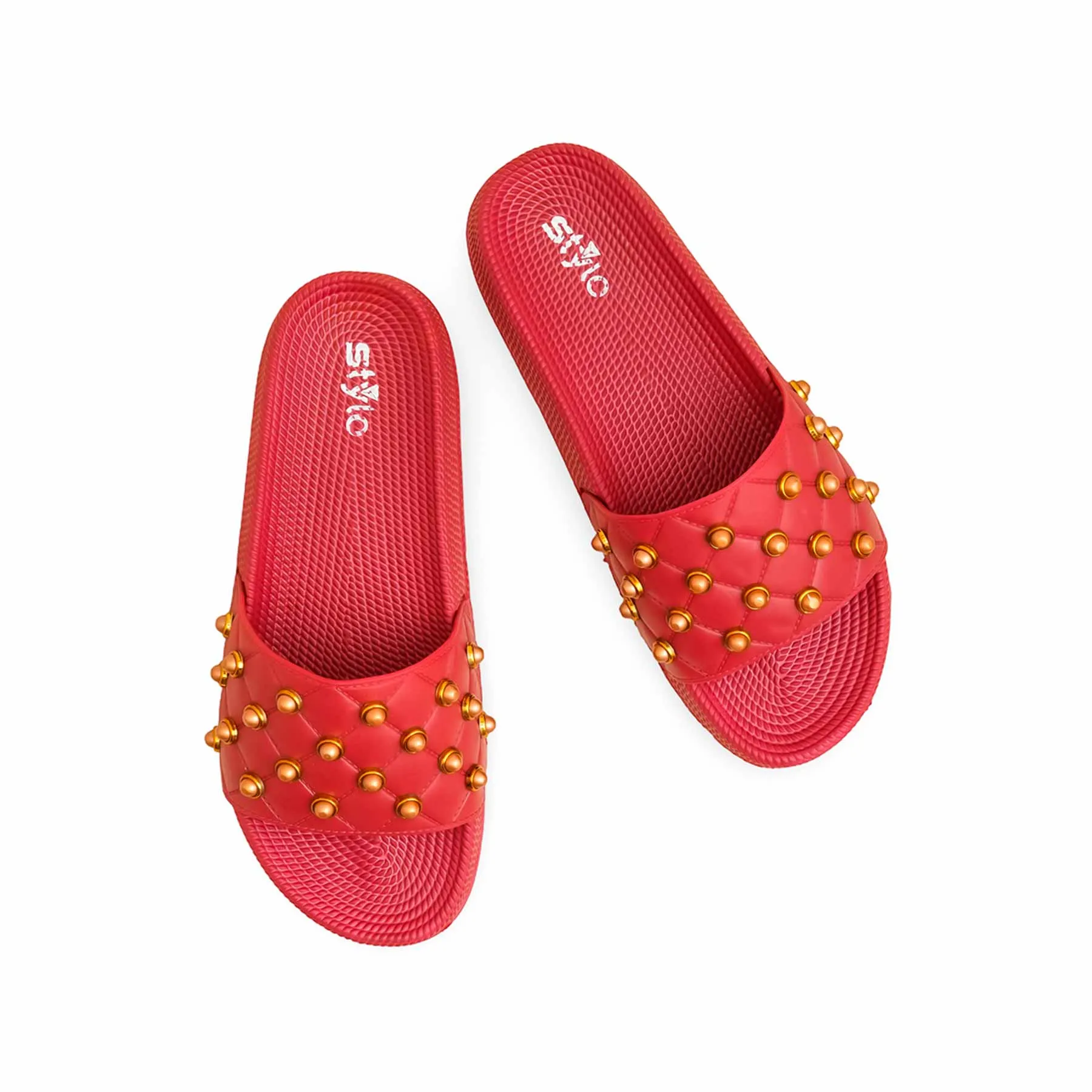 Fashion Forward Red Casual Softy CL9369