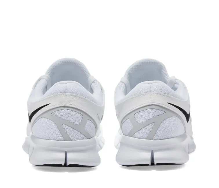Men's Nike Free Run 2 (White/Black) Soft Pad Recycled Synthetic Upper