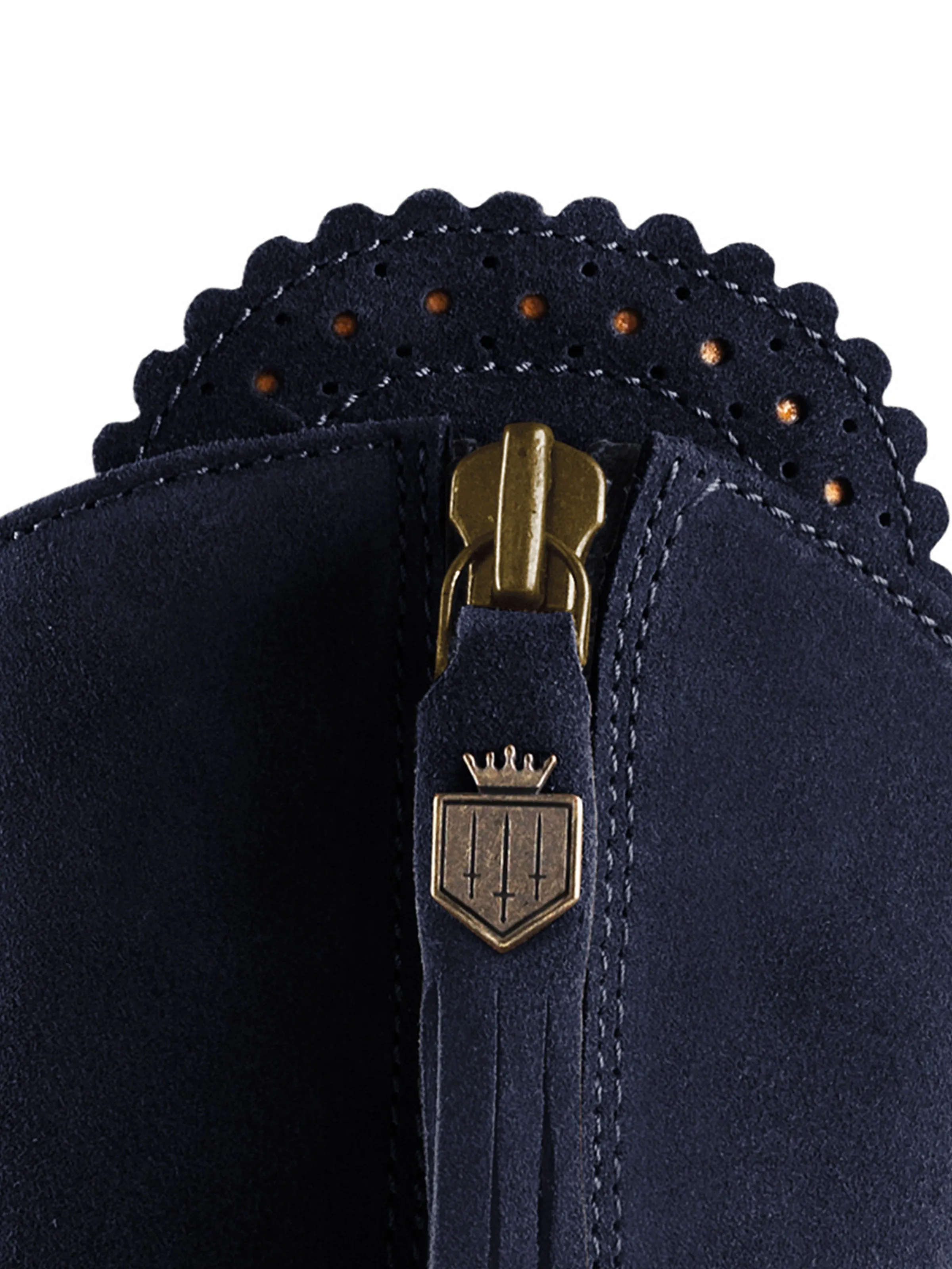 Comfortable Step Kid Fun Regina (Regular Fit) - Navy Blue Suede