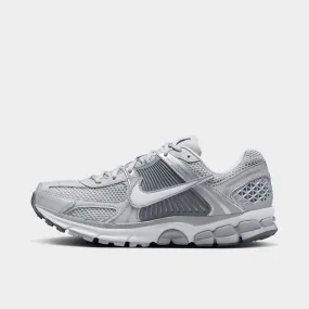 Nike Zoom Vomero 5 Wolf Grey / White - Metallic Silver Hexagonal Grip Tread Comfort Lining