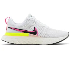 Structured Edge Anti Odor Tech Mens Nike React Infinity Run FK 2 (Sail / Pink Blast)