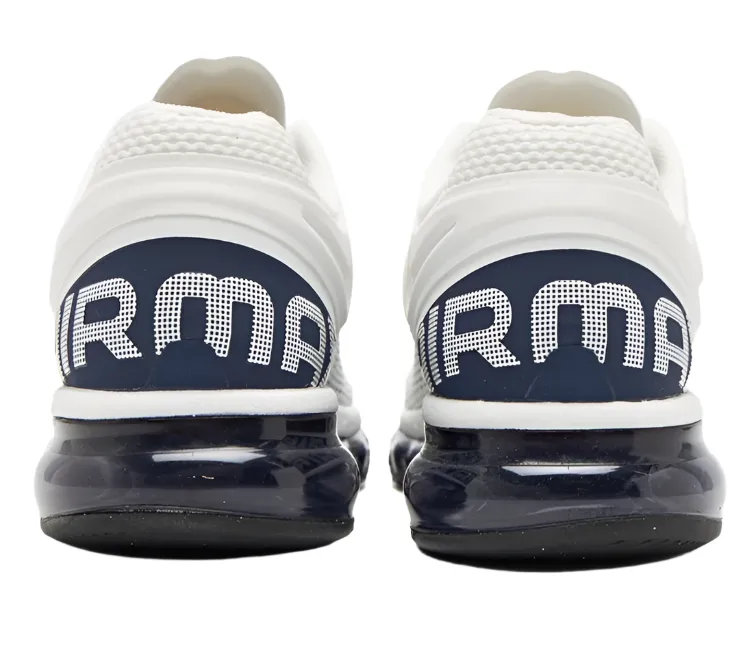 Men??s Nike Air Max 2013 (White/Navy) Arch   Support Basic Casual