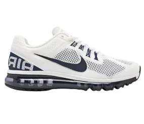 Men??s Nike Air Max 2013 (White/Navy) Everyday Movement RubberHeel