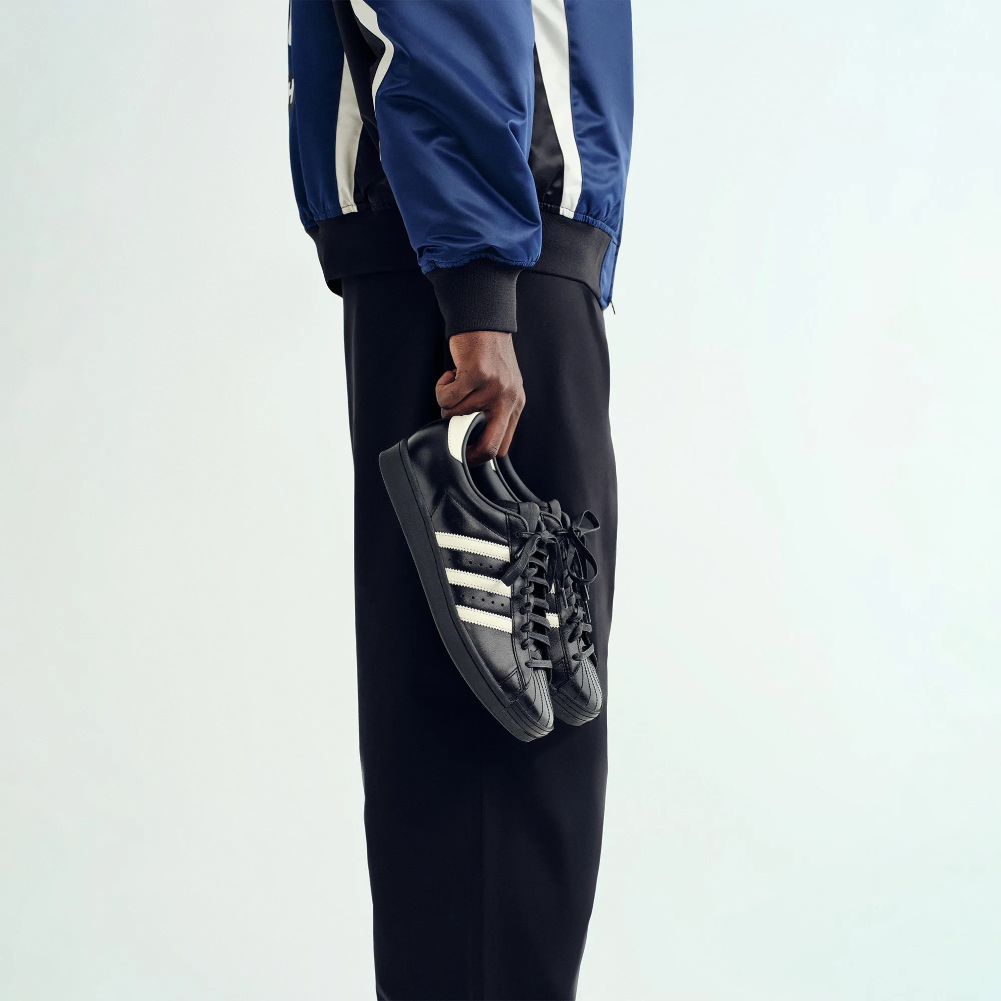 Ronnie Fieg for adidas Originals Superstar Vintage MiG - Black / White / Silver Soft Step