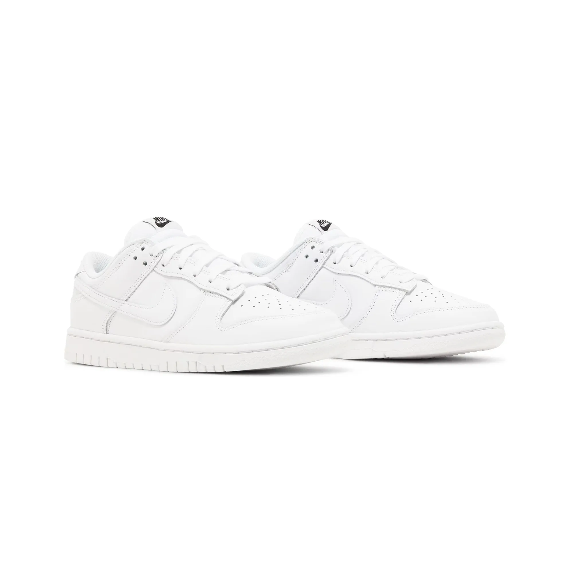 Nike Dunk Low 'Triple White' Women's (2021) Track Fit Abrasion Resistant Sole