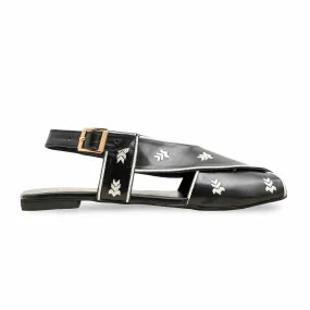 Black Formal Peshawari Chappal EC3189 All-Day Durability