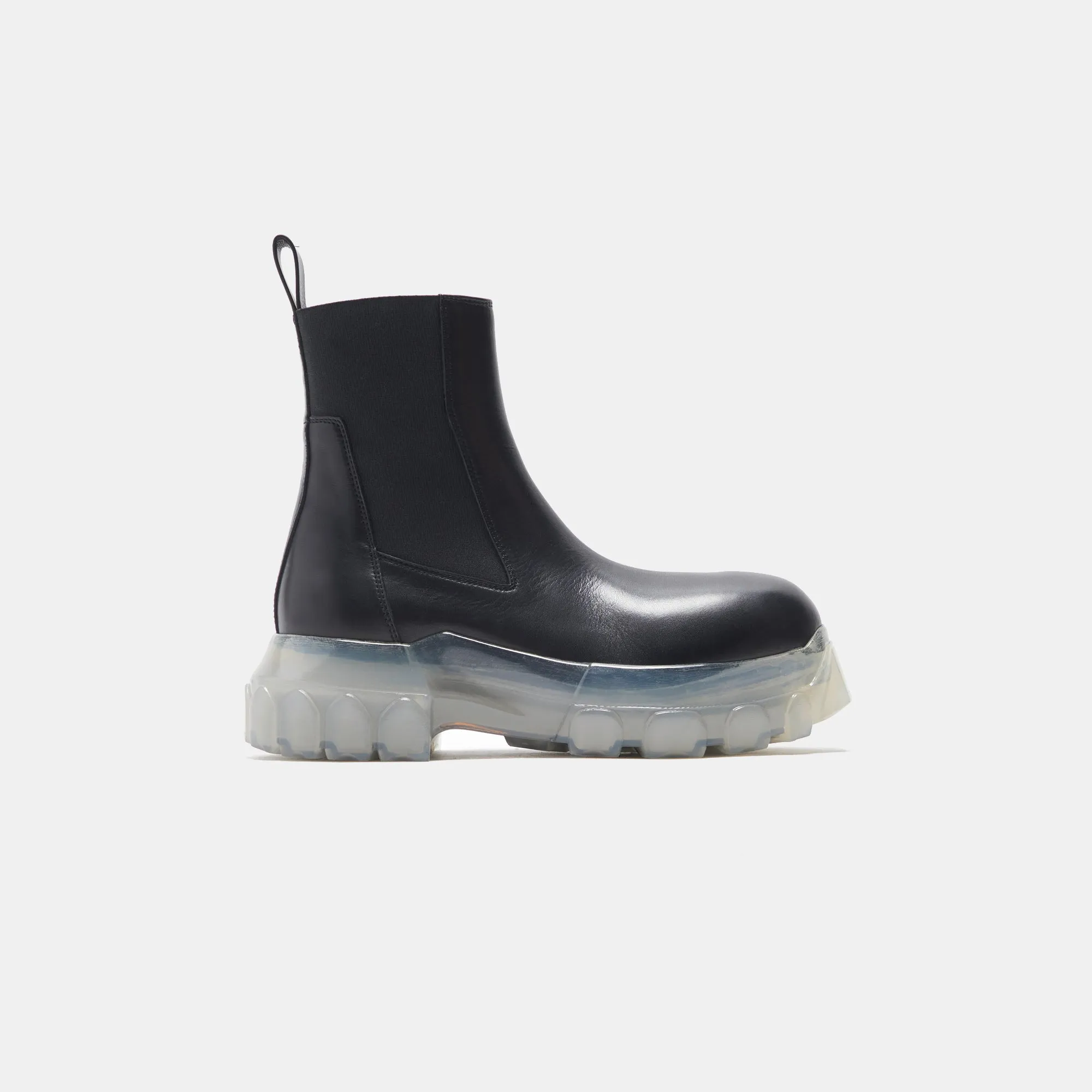 Rick Owens WMNS Beatle Bozo Tractor - Black / Clear Breath Grip