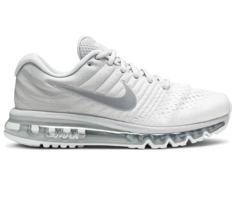 Men's Nike Air Max 2017 (Pure Platinum/Wolf Grey) Street Drive