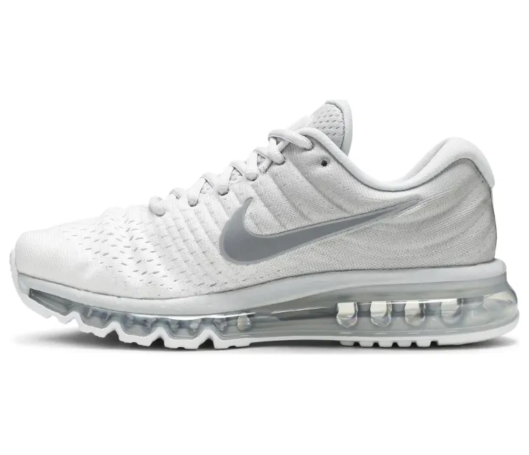 Men's Nike Air Max 2017 (Pure Platinum/Wolf Grey) Impact Reduction