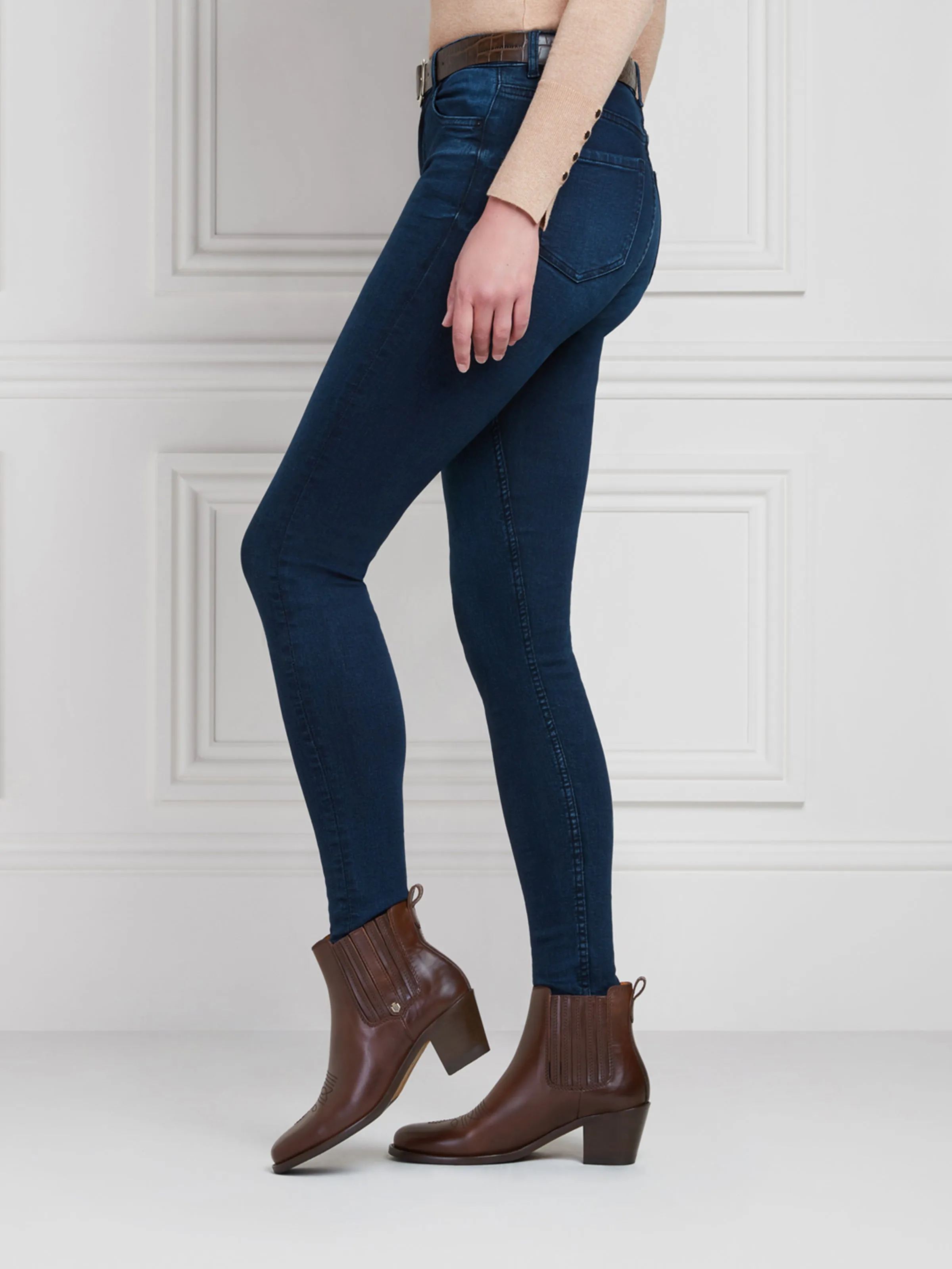 Multi Season Rockingham Ankle Boot - Mahogany Leather