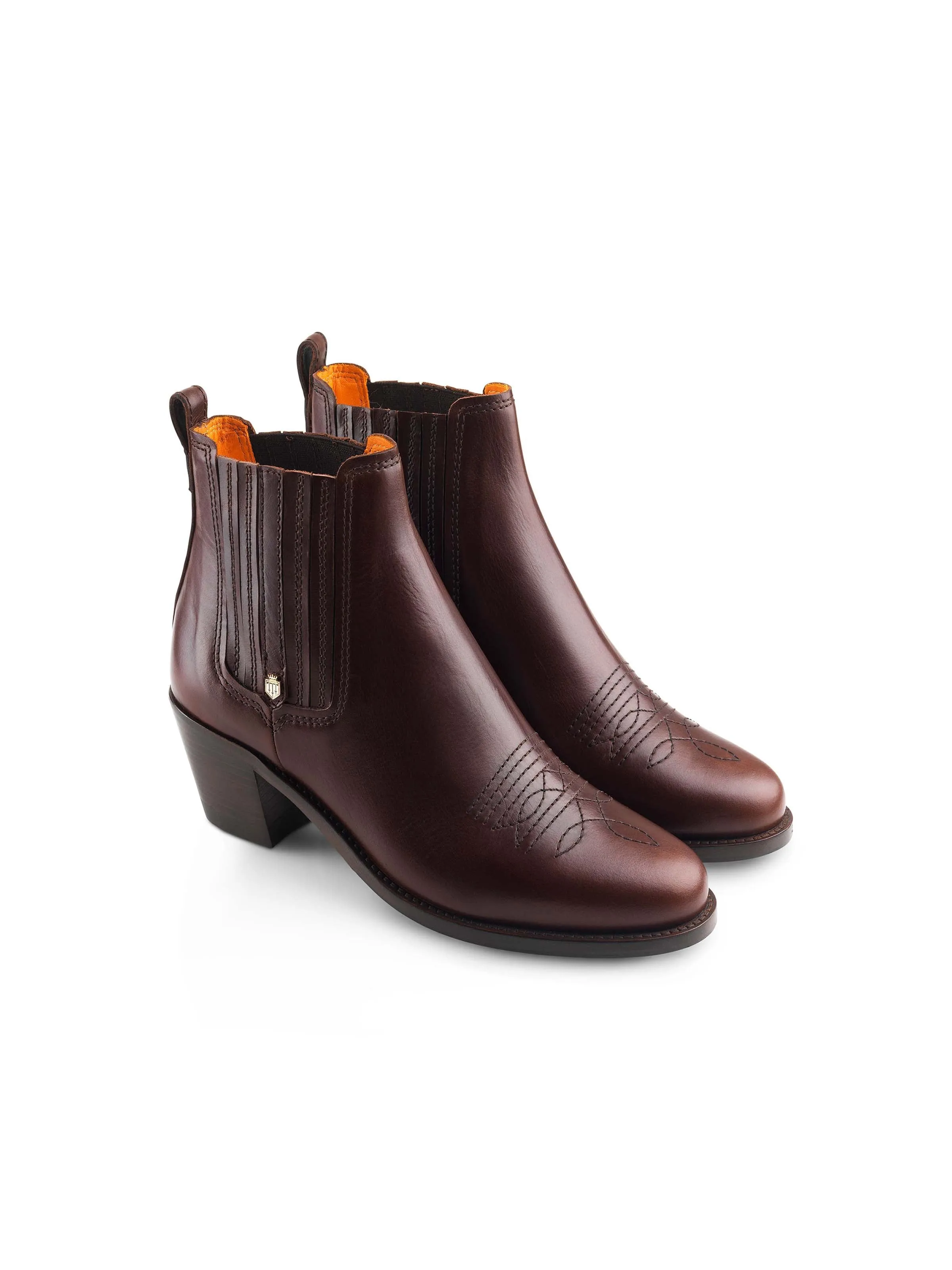 High Traction Weekend Wanderer Rockingham Ankle Boot - Mahogany Leather