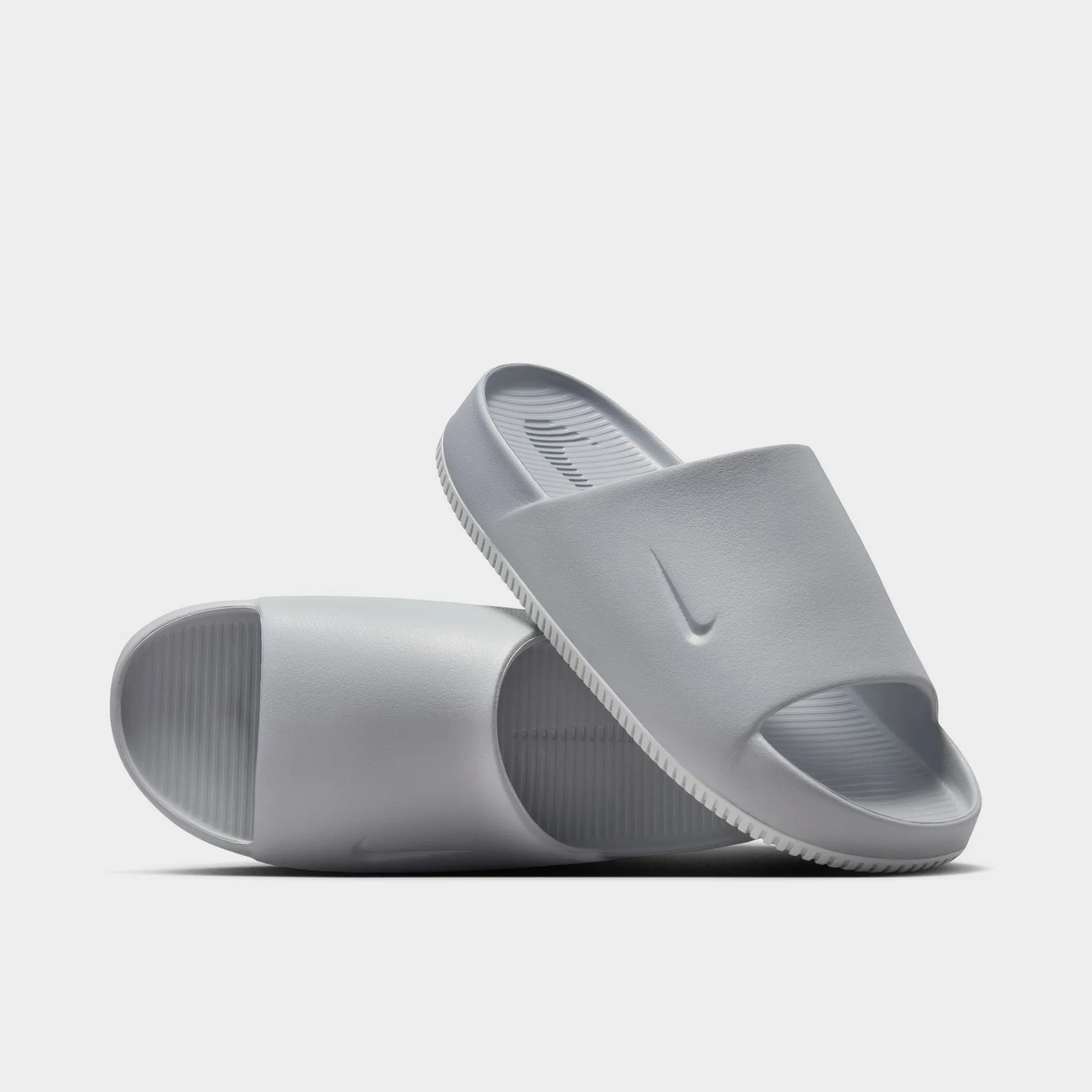 Nike Calm Slide / Wolf Grey Maximum arch