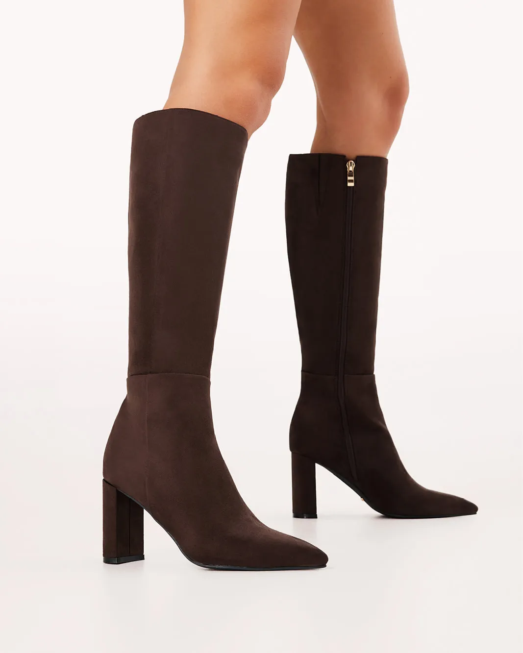 High Traction Outdoor Trek All Weather Mountain Climber ROSALINE - DARK CACAO SUEDE Comfort Focused Core