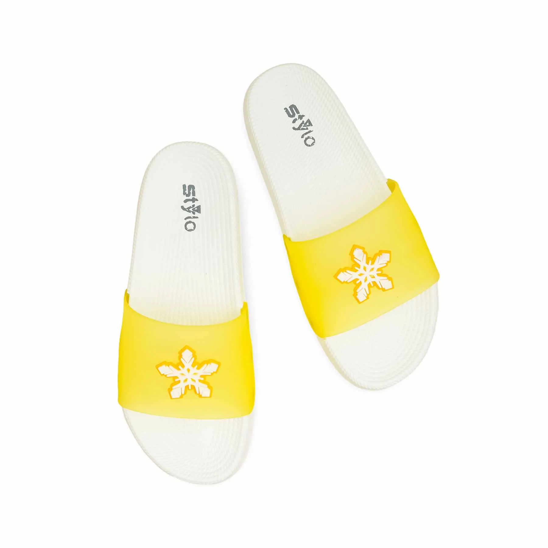 Shock - absorbing midsole Yellow Casual Softy For Ladies CL9367